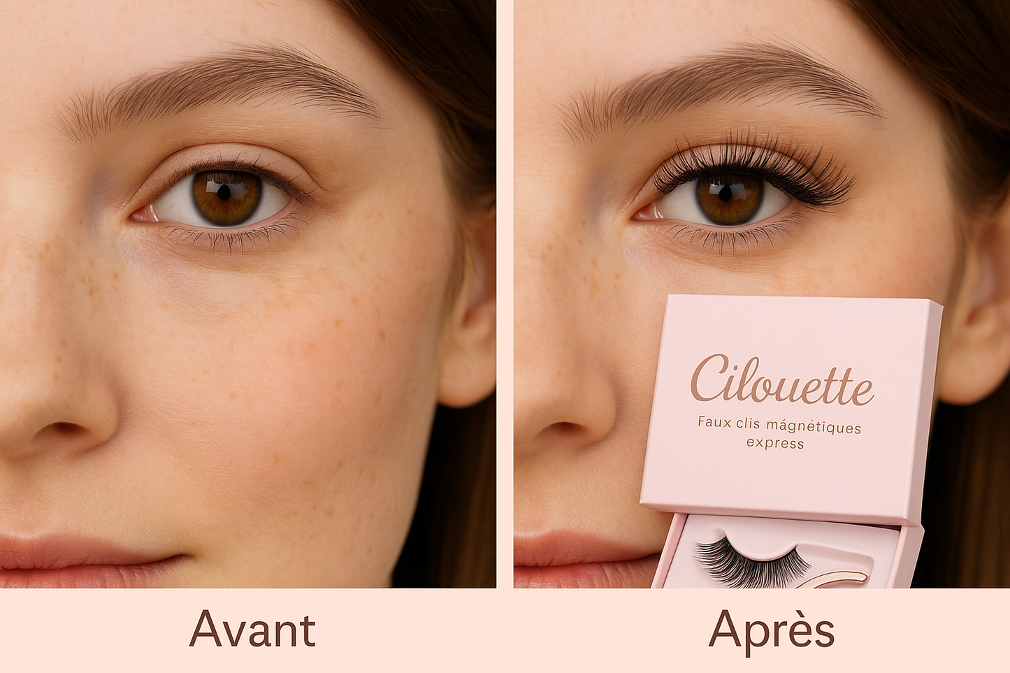 Cilouette— Faux Cils Magnétiques Express